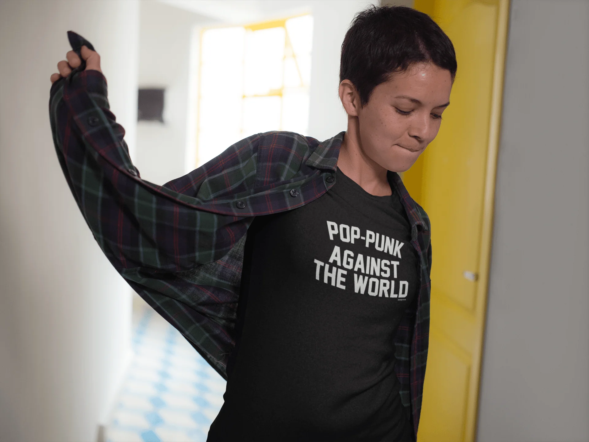 POP-PUNK AGAINST THE WORLD T-SHIRT - Image 4