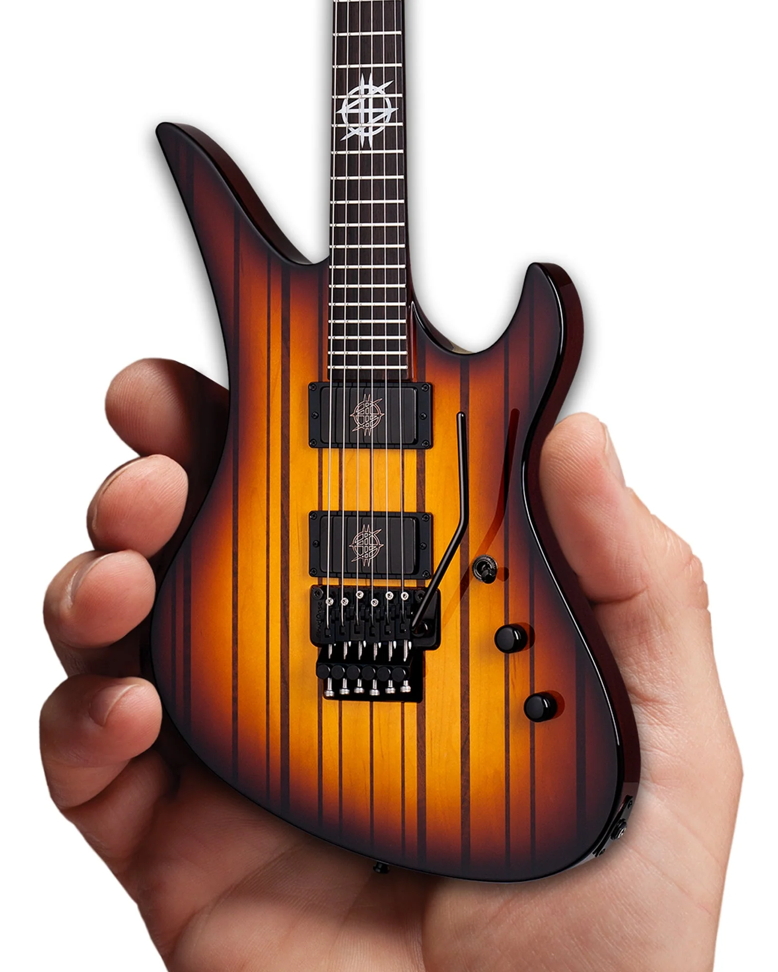 OFFICIALLY LICENSED SYNYSTER GATES FR USA SIGNATURE SCHECTER MINI GUITAR FROM AVENGED SEVENFOLD - Image 3
