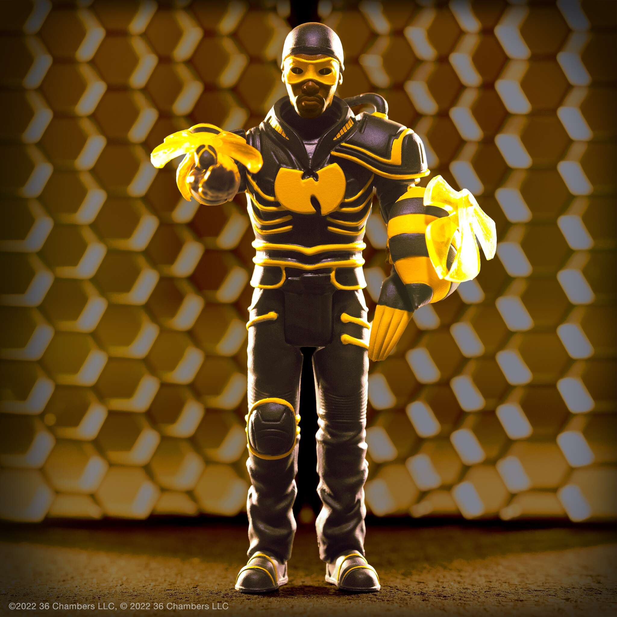 RZA WAVE 2 BOBBY DIGITAL (DIGITAL BULLET) REACTION ACTION FIGURE - Image 3